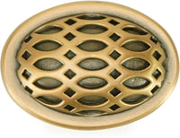 Milan Oval Knob, Museum Gold 8371/1