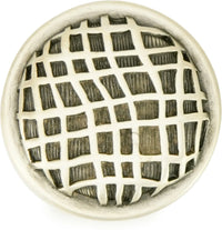 Linen Weave Knob, Matte Silver 8372MS