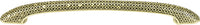Rio 6'' cc Pull, Burnish Brass 8390BB
