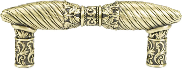 Fontainbleau 3'' cc Pull, Burnish Brass Finish 8397BB