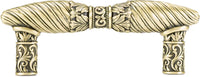 Fontainbleau 3'' cc Pull, Burnish Brass Finish 8397BB