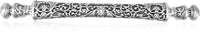 6'' cc Glendale Court Pull Matte Silver Finish 8398MS