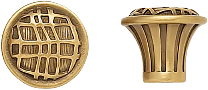 Linen Weave Mini Knob 8406
