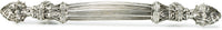 Thames 3-1/2'' cc Pull, Decorated With Swarovski® Clear Crystal, Burnished Silver Finish 8408/16
