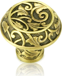Rookwood Mini Knob Burnish Brass Finish 8423BB
