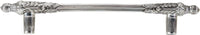 Hampton Small 8'' cc Appliance Pull, Decorated With Swarovski® Clear Crystal, Burnished Silver Finish 8475/16
