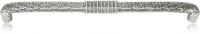 12'' cc Nantucket Jewel Small App. Pull, Clear Crystal Burnish Silver Finish 8496/16
