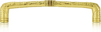 5'' cc Nantucket Jewel Pull, Smoke & Lt. Colorado Crystal Museum Gold Finish 8499/9
