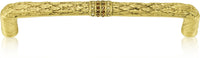 5'' cc Nantucket Jewel Pull, Smoke & Lt. Colorado Crystal Museum Gold Finish 8499/9