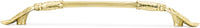Louis Xv Small Appliance Pull 8'' cc, Florentine Gold 8526FG