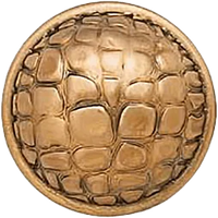 Alligator Knob, Museum Gold 8535/1