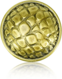 Alligator Knob Burnish Brass Finish 8535BB