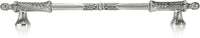 16'' cc Hampton Crystalized App. Pull, Clear Crystal, Burnish Silver Finish 8536/16