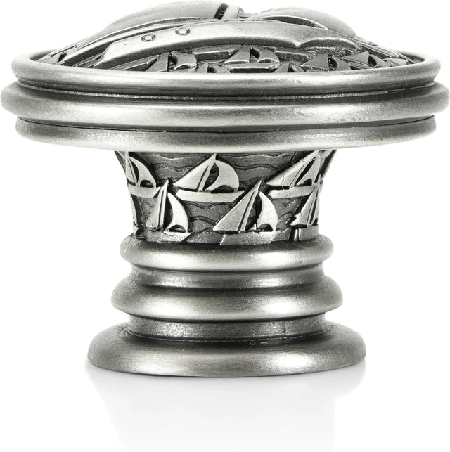 Yacht Club Sailboat Knob Antique Nickel Finish 8539AN