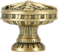 Yacht Club Compass Knob, Museum Gold 8540/1