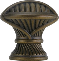 Edgar Berebi Westport Knob In Vintage Bronze Plate 8641VB