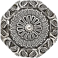 Paris Knob, Burnished Silver 8648/6