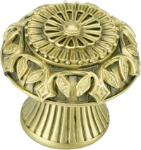 Paris Knob, Florentine Gold Plate 8648FG