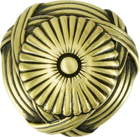 Edgar Berebi Hyde Park Knob In Burnished Brass Plate 8655BB
