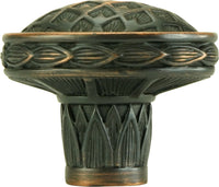 Edgar Berebi Thames Oval Knob In Oil Rub Bronze Plate 8658-44