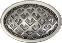 Edgar Berebi Thames Oval Knob In Antique Silver Plate 8658AN