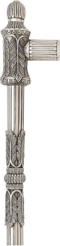 Finish-Burnished Silver Plate