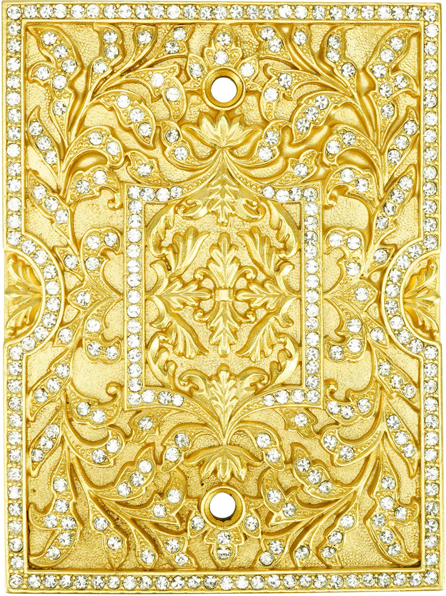 Switch Plates Blank Switch Cover, Clear Crystal 8696SG