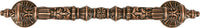Belleview 5'' cc Pull, Artisan Copper 8708AC