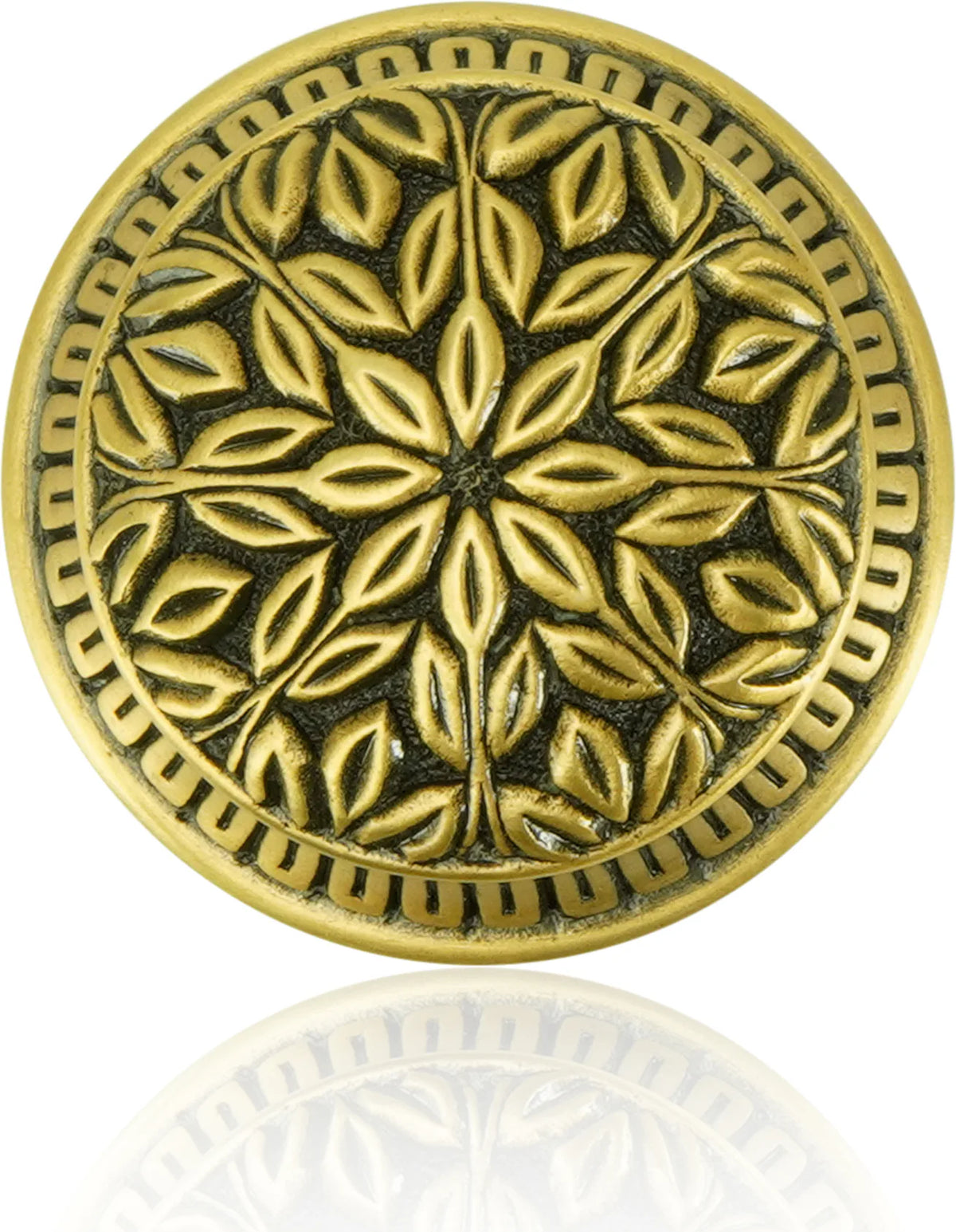 Hampton Knob, Museum Gold Finish 8845/1