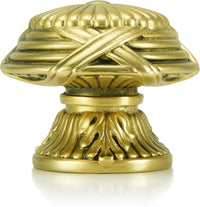 Hyde Park Knob/ Flared Shank, Florentine Gold Finish 8956FG