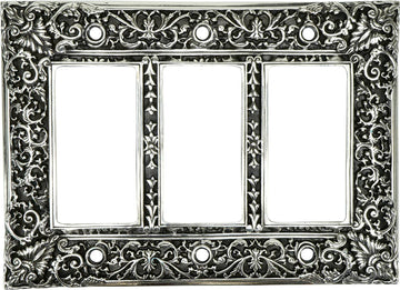 Switch Plates Glendale Triple Gfi Switch Cover 8966/6
