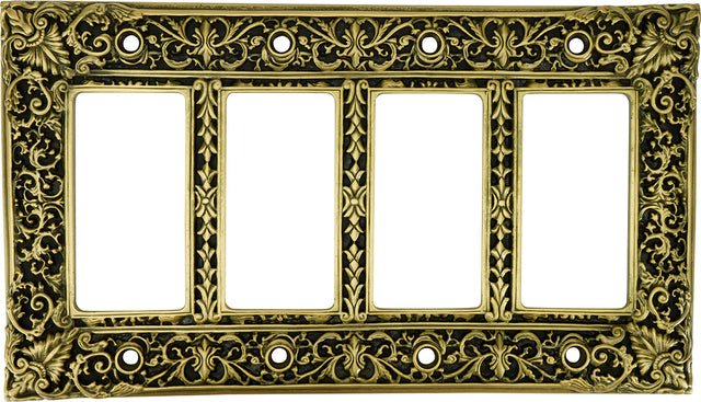 Switch Plates Glendale Quad Gfi Switch Cover 8968/1