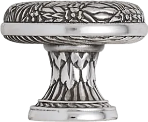 Regina Knob, Burnished Silver 9634/6