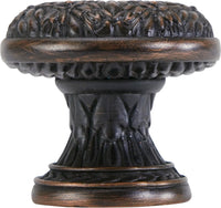 Edgar Berebi Regina Knob In Oil Rub Bronze Plate 9636-44