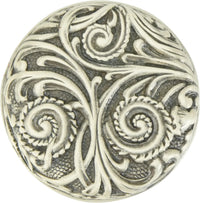 Georgtown Knob, Matte Silver 9643MS