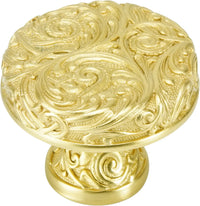 Georgetown Knob, Satin Gold Plate 9643SG