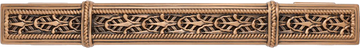 Carlisle Curved 5'' cc Pull, Museum Gold Finish 9721/1