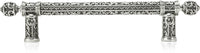5'' cc Monterey Pull Burnish Silver Finish 9843/6