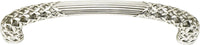 Florence 5'' cc Pull, Decorated With Swarovski® Clear Crystal, Burnished Silver 9845/16
