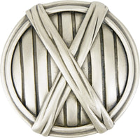 Berkley Knob, Matte Silver 9847MS