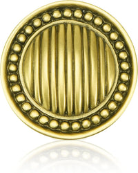 1-3/8'' Chesapeake Pull Florentine Gold Finish 9852FG