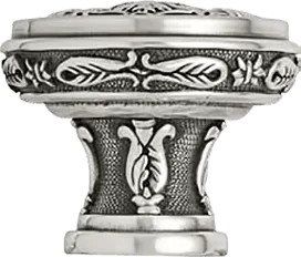Giverny Knob, Burnished Silver 9853/6