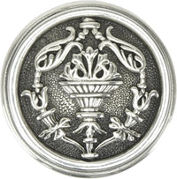 Giverny Knob, Burnished Silver 9853/6
