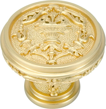 Giverny Knob, Satin Gold 9853SG
