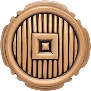 Innsbruck Knob, Museum Gold Finish 9859-1
