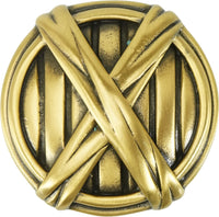 Berkley Knob, Museum Gold Finish 9862-1