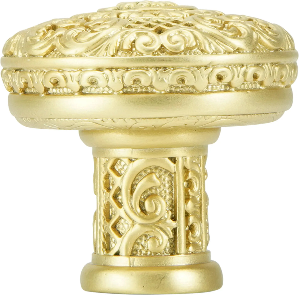 Monterey Knob, Satin Gold Plate 9870SG