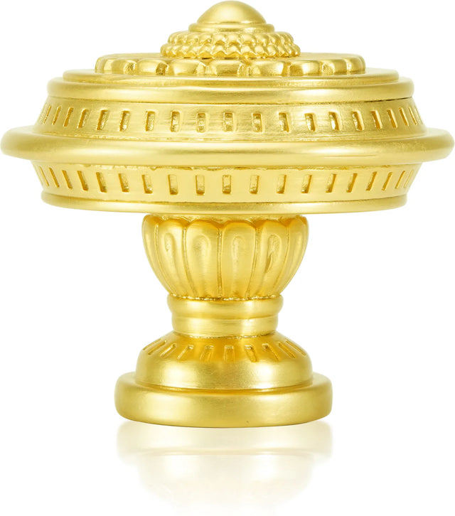 Jamestown Knob Satin Gold Finish 9885SG