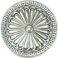 Edgar Berebi Lakewood Knob In Burnished Silver Plate 9887-6