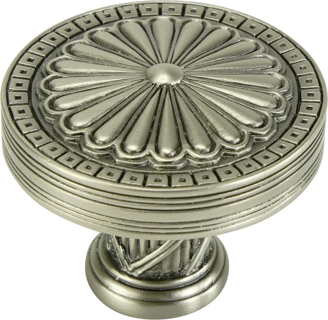 Edgar Berebi Lakewood Knob In Antique Nickel Plate 9887AN